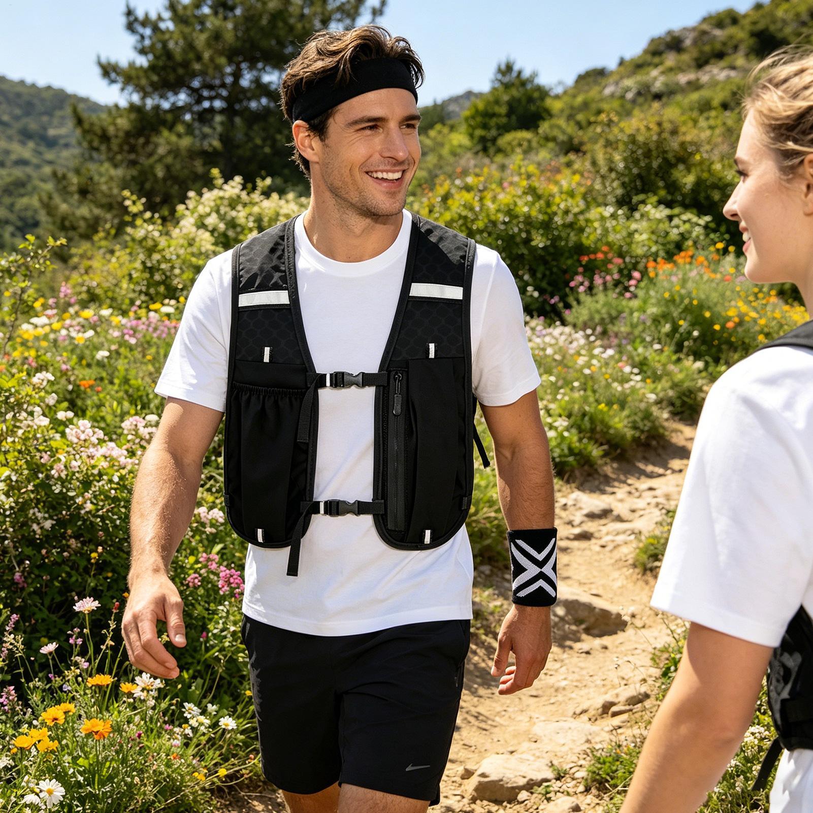 Running Gear Trail - Running Safety Vest Sports Hydration Gear