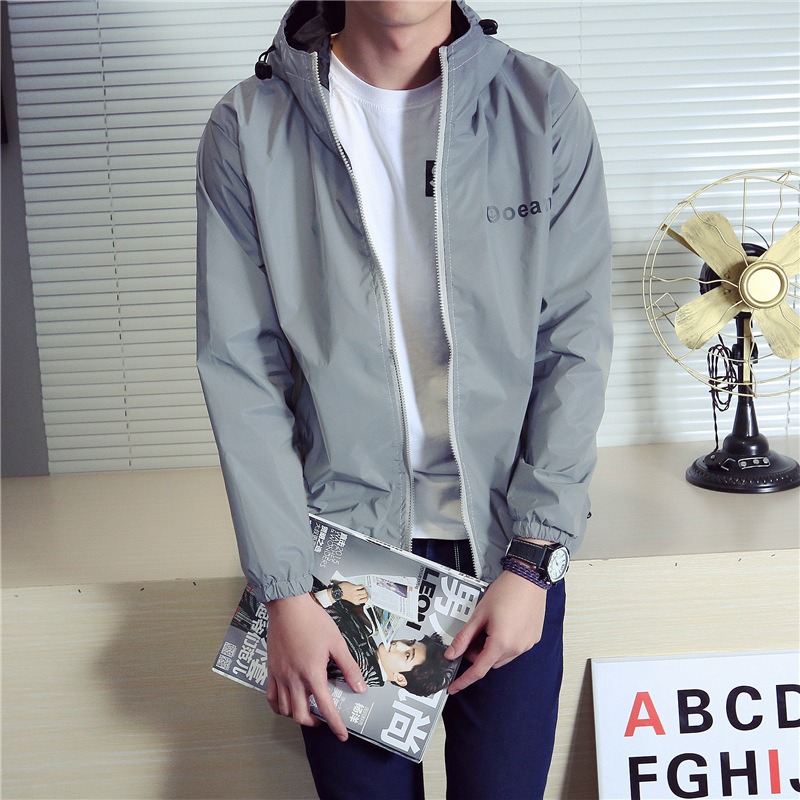 LED Light Up Windbreaker Coupl - огляд і ціна Reflective Running Jacket