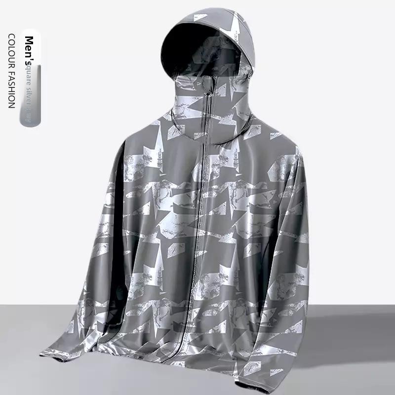Unisex Summer Loose-Fit Hooded - огляд і ціна Reflective Running Jacket