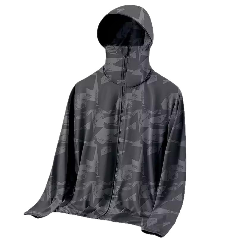 Unisex Summer Loose-Fit Hooded - огляд і ціна Reflective Running Jacket