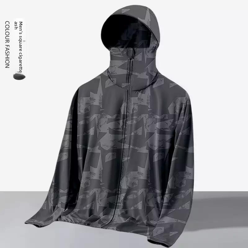 Unisex Summer Loose-Fit Hooded - огляд і ціна Reflective Running Jacket