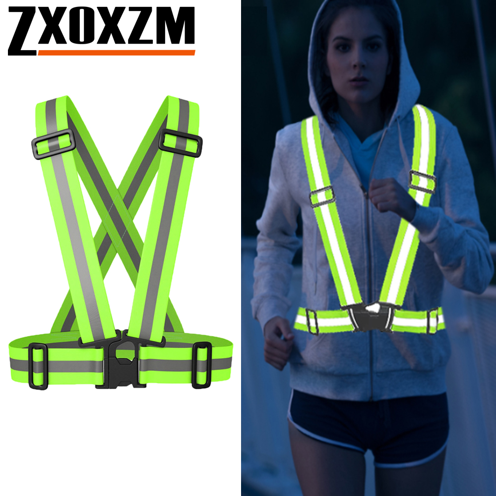 1Pcs Night Running Vest High V - огляд і ціна Reflective Running Jacket