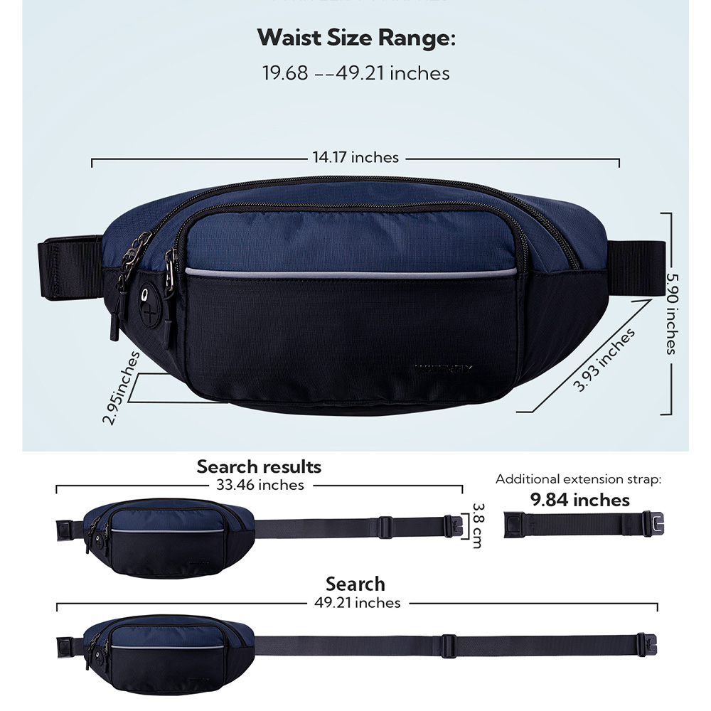 WATERFLY Fanny Pack Waist Bag  - огляд і ціна Running Zwift
