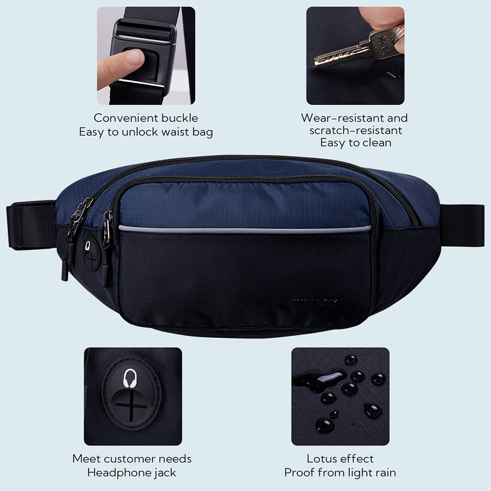 WATERFLY Fanny Pack Waist Bag  - огляд і ціна Running Zwift