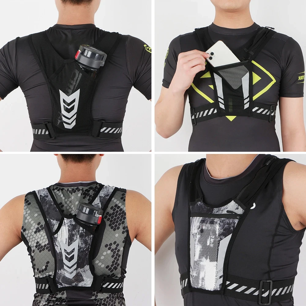 OSSOHH 1Pcs Running Vest, Ultr - огляд і ціна Reflective Running Jacket