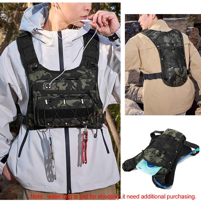 Tactical Bag Front Chest Rig V - огляд і ціна Reflective Running Jacket