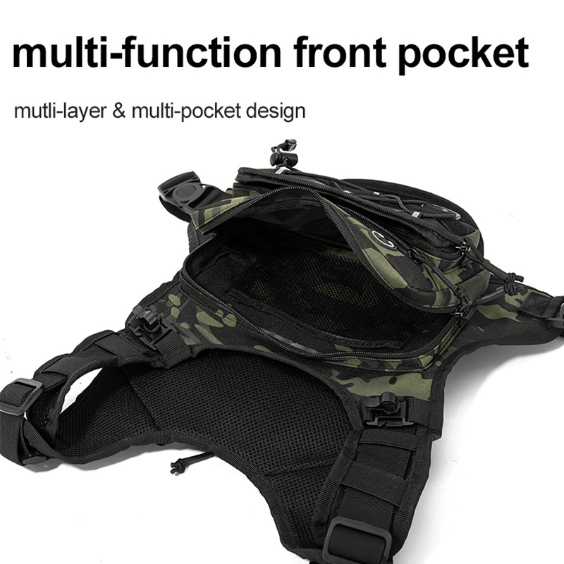 Tactical Bag Front Chest Rig V - огляд і ціна Reflective Running Jacket