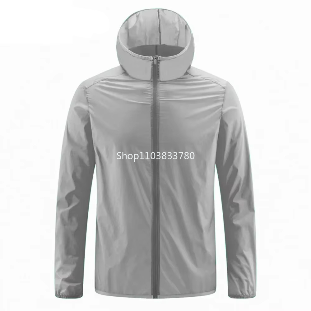 Men's Hooded Sun Protection Ja - огляд і ціна Reflective Running Jacket