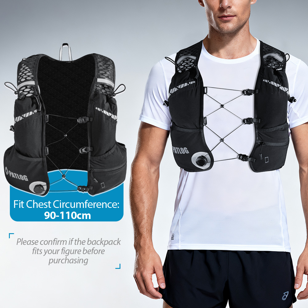 8L Breathable Hydration Vest P - огляд і ціна Running Gear Trail